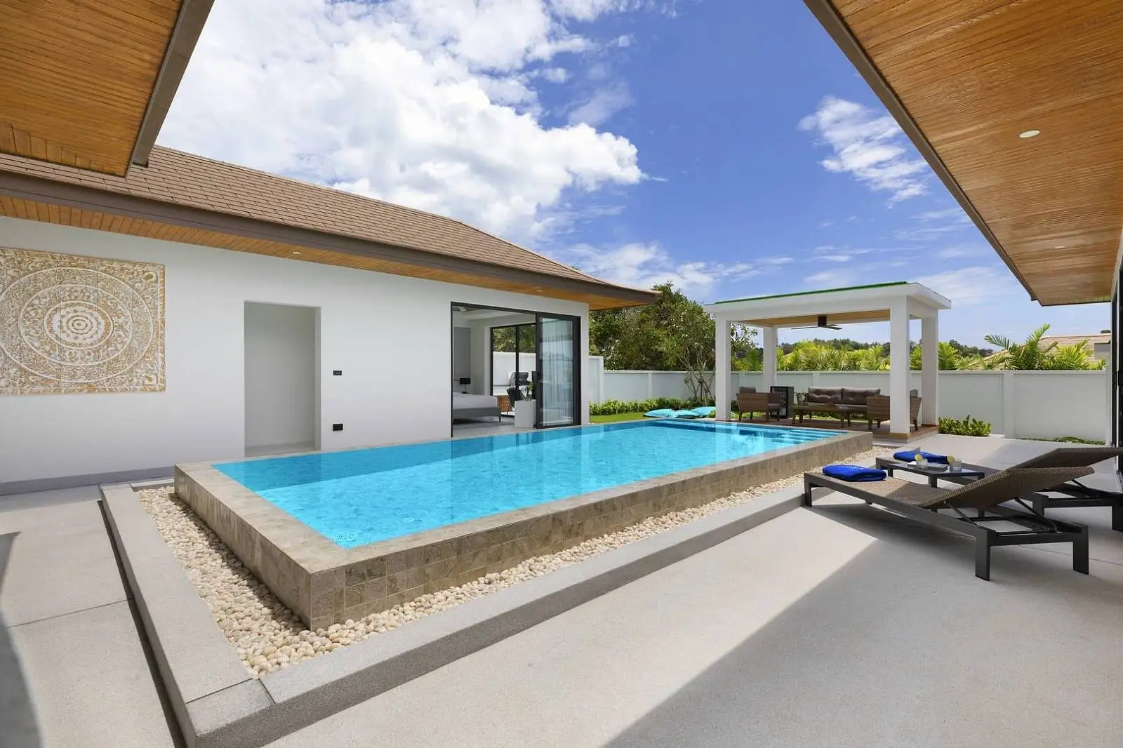 Villa Paradise - 3 Bedroom Garden Pool Villa with Garden in Sunway Villas, Choeng Mon (B3): Villa Paradise - 3 Bedroom Garden Pool Villa with Garden in Sunway Villas, Choeng Mon (B3)