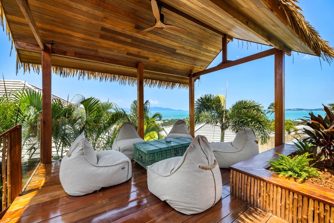 Authentik Villa – Balinese 5 Bedroom Seaview Pool Villa in Bophut: Authentik Villa – Balinese 5 Bedroom Seaview Pool Villa in Bophut