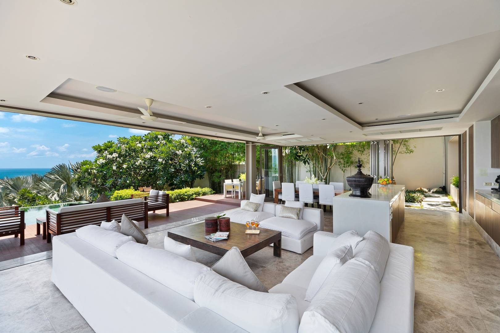 Napa Villa - Contemporary 4 Bedroom Seaview Pool Villa in North Chaweng for sale