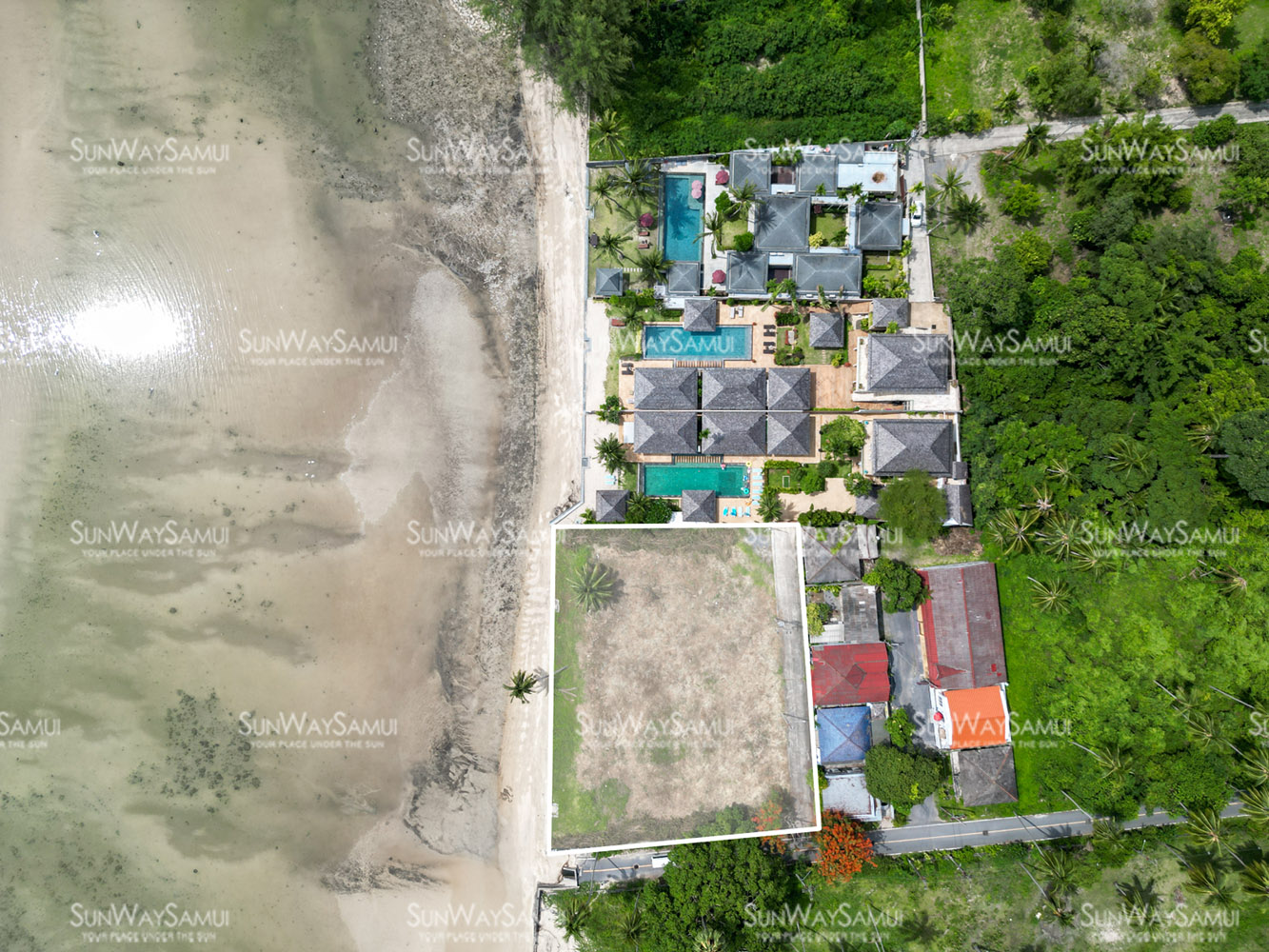 High-Potential Beachfront Land with Wide Frontage in Nathon for sale: High-Potential Beachfront Land with Wide Frontage in Nathon for sale
