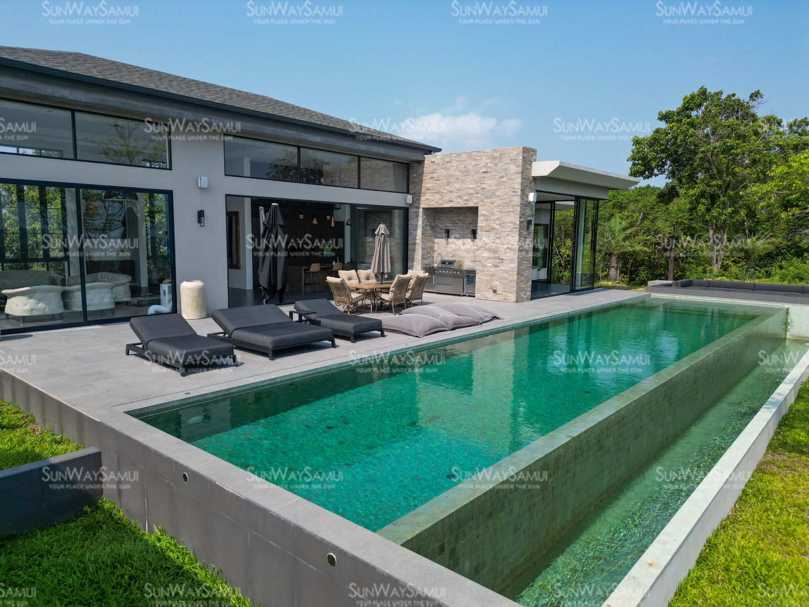 Villa Raphy – Palatial 4 Bedroom Seaview Pool Villa in Plai Laem Mountain Ridge for sale: Villa Raphy – Palatial 4 Bedroom Seaview Pool Villa in Plai Laem Mountain Ridge for sale