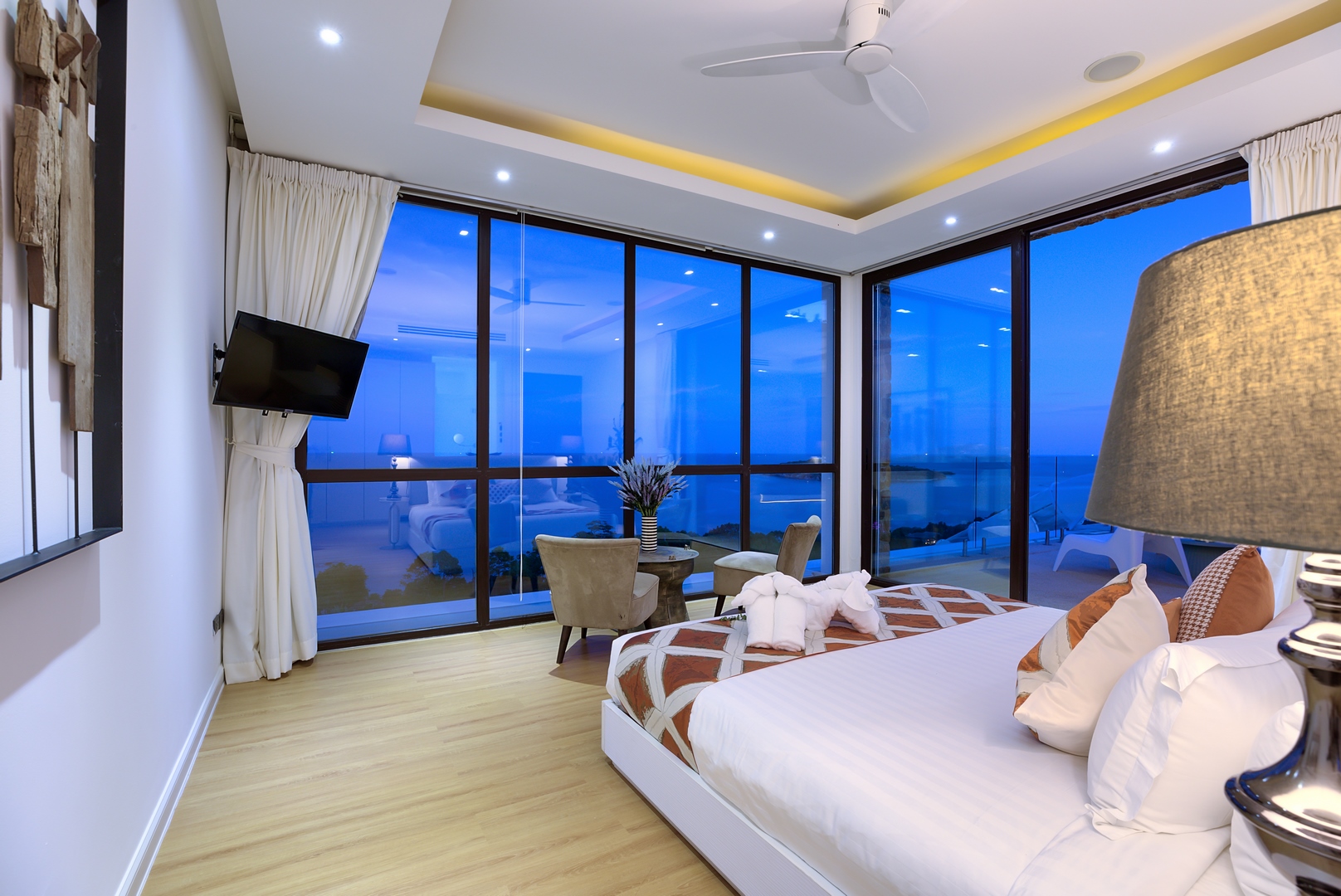 Villa Turquoise – Luxury 4 Bedroom Seaview Villa in North Chaweng for sale