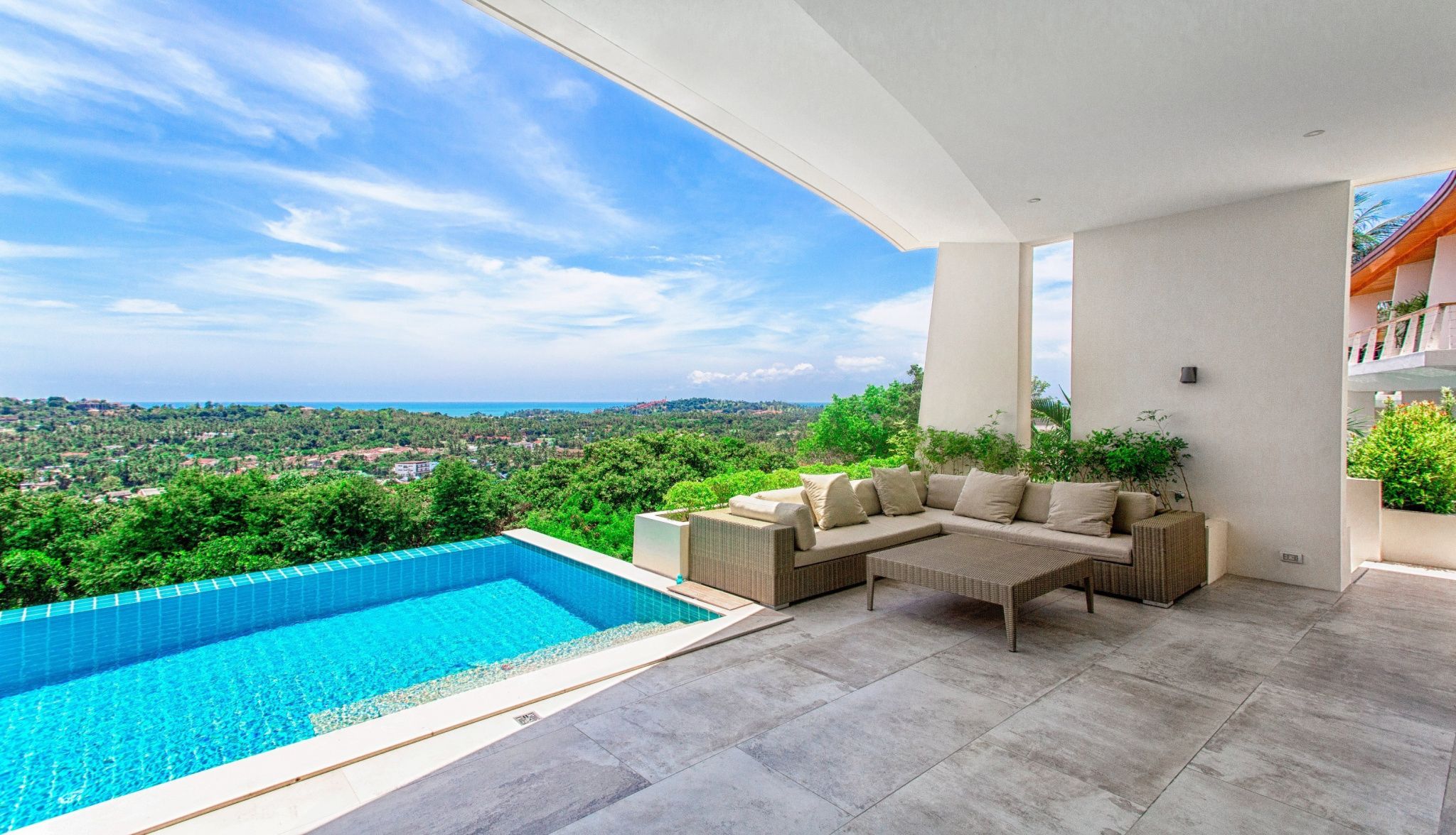 The Ridge Villa 9 - 4 Bedrooms Villa 9 with Panoramic Sea View in Plai Laem for sale