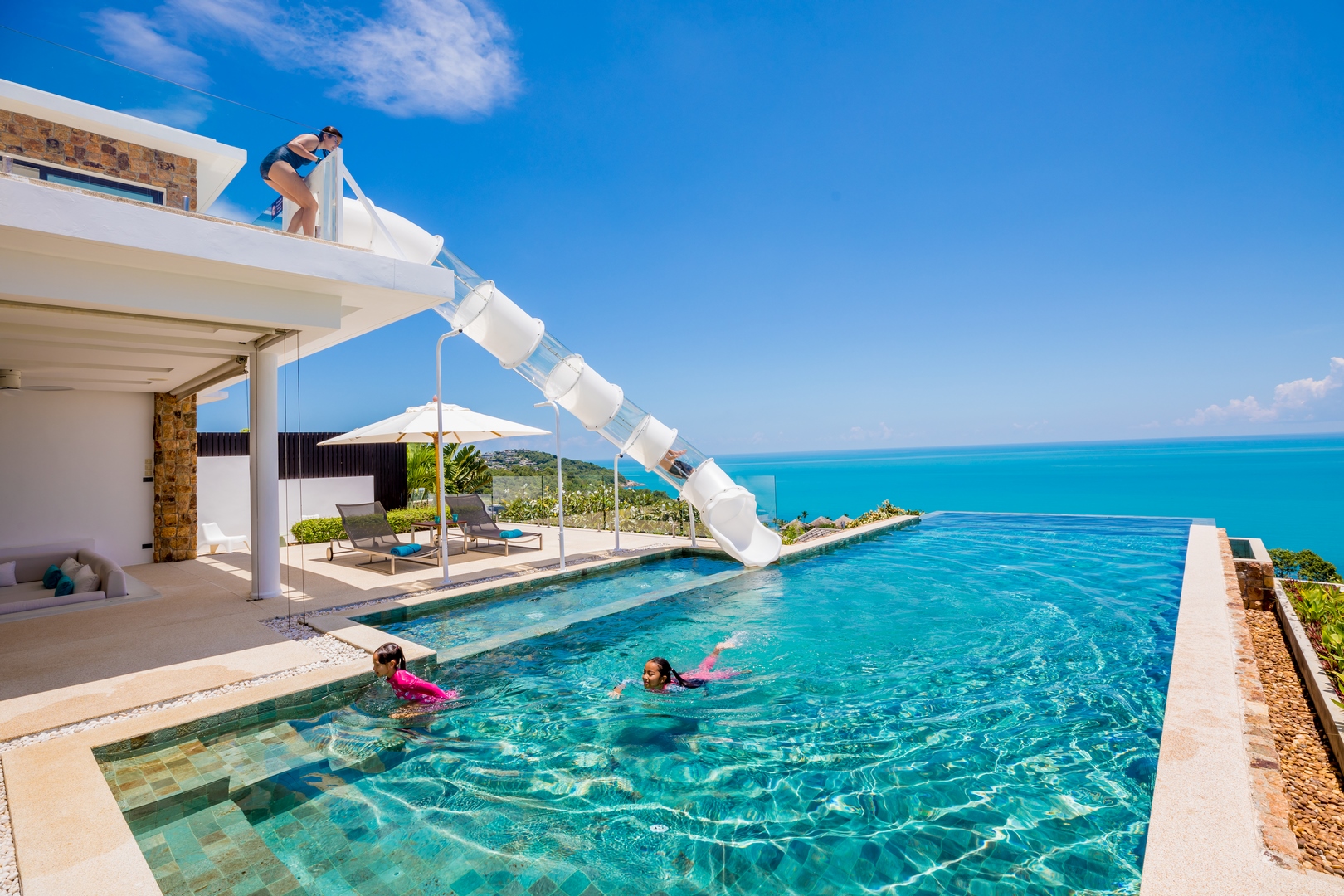 Villa Turquoise – Luxury 4 Bedroom Seaview Villa in North Chaweng for sale