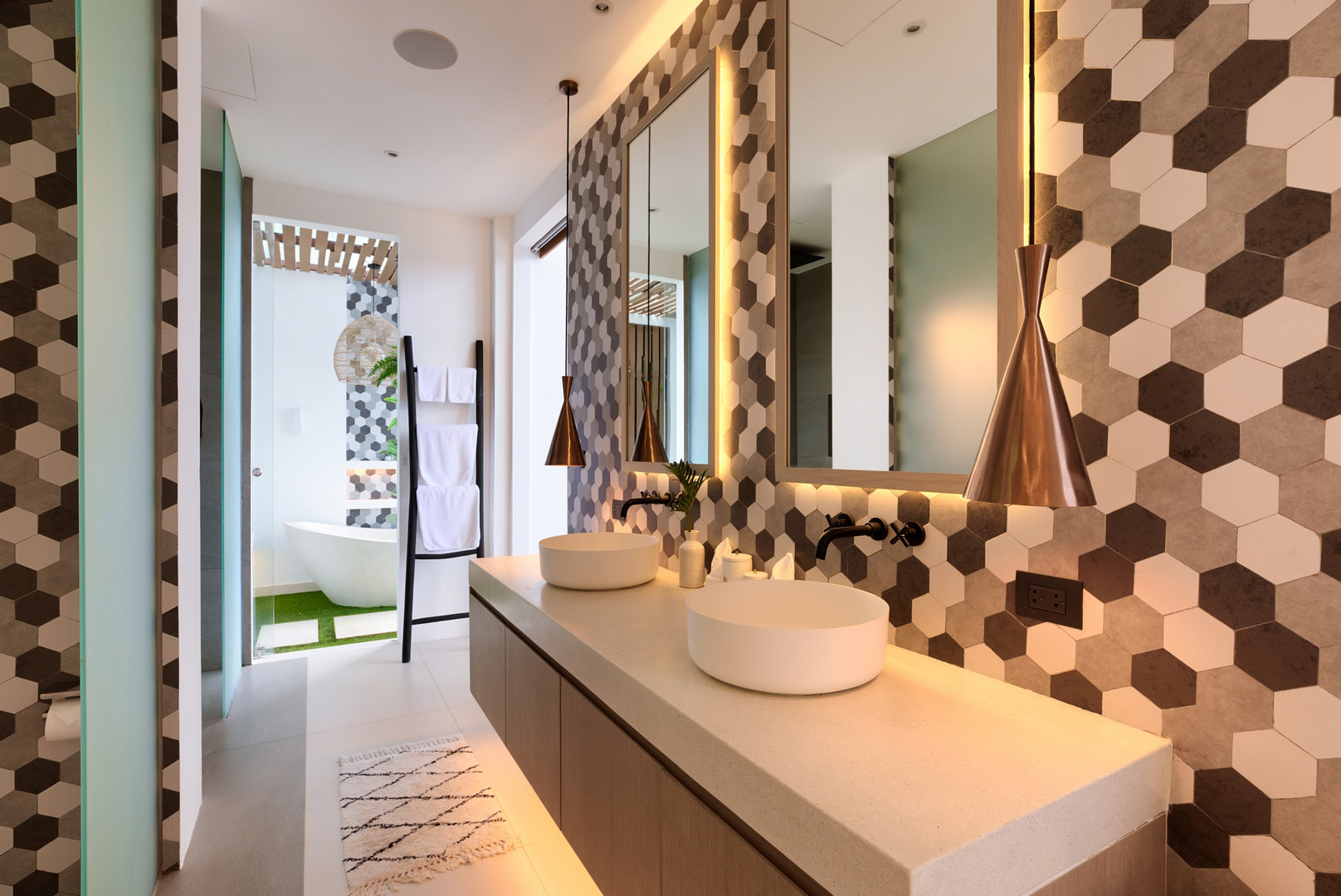 (SOLD) Pacific Palisade - Contemporary Tropical 4 Bedroom Seaview Pool Villas in Bang Por 