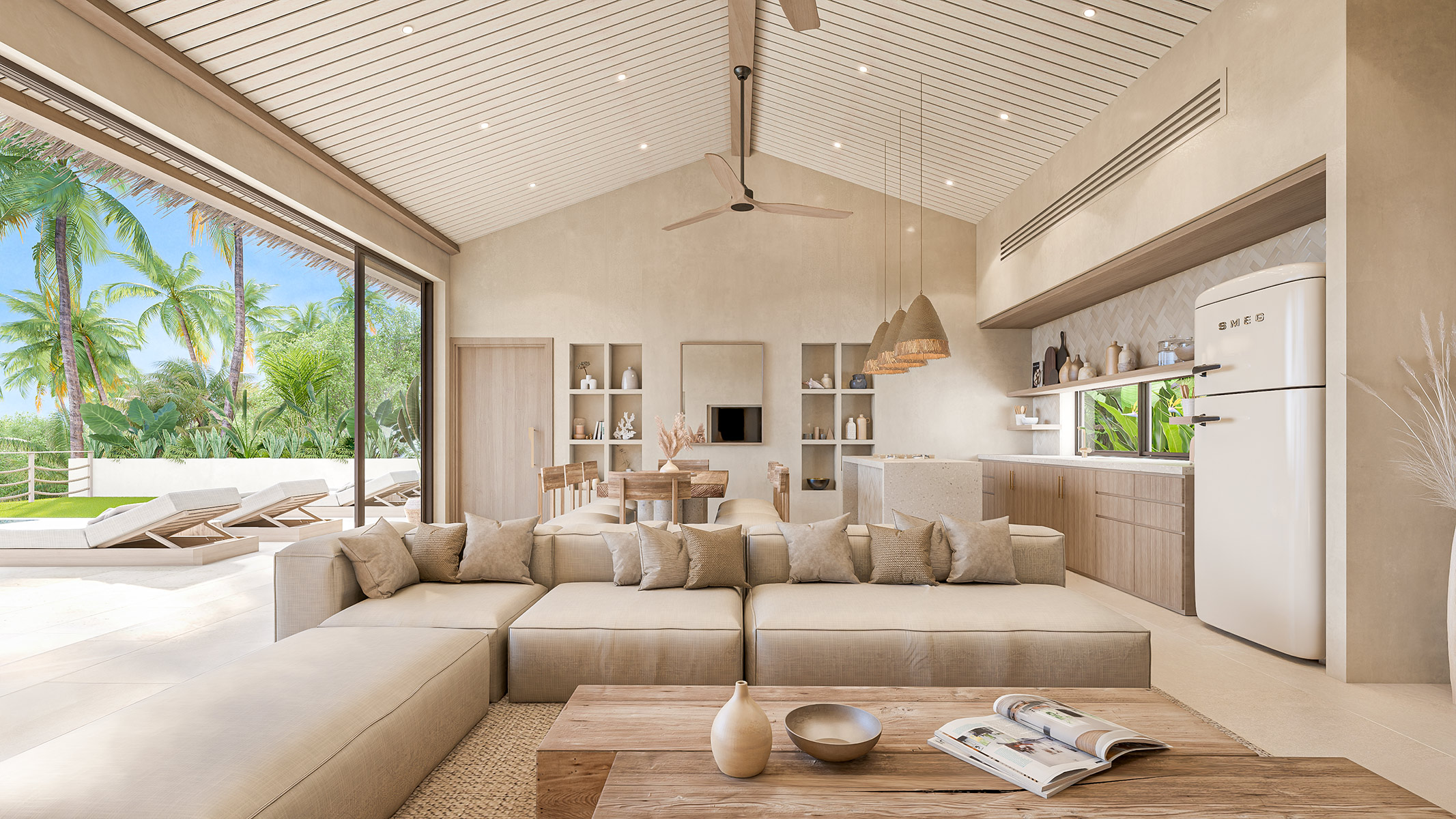 Pacific Sunset – Villa Java 4 Bedroom Seaview Pool Villa in Bang Makham for sale