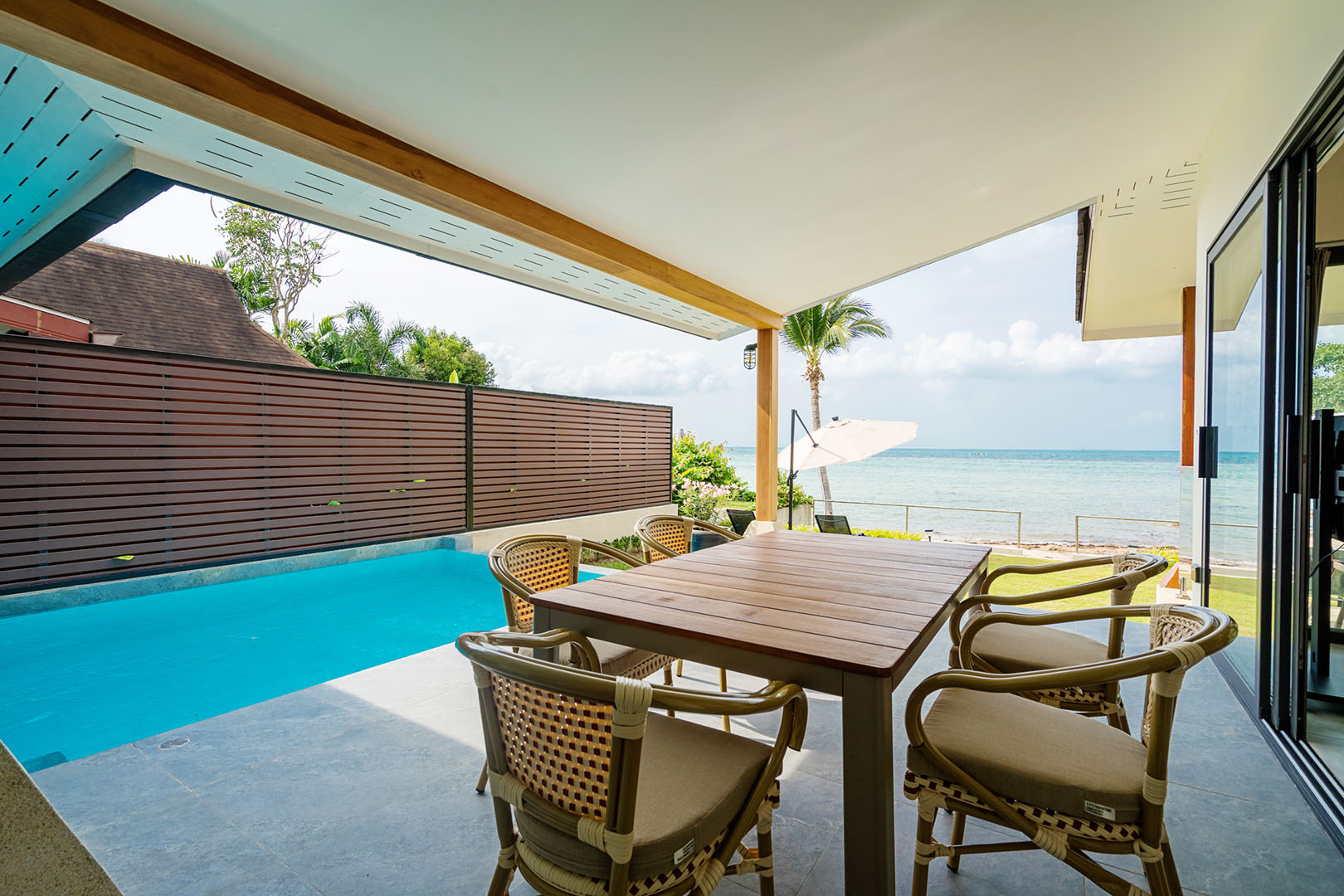 Indu Cocoon – Cosy 2 Bedroom Beachfront Pool Villa in Bang Makham for sale: Indu Cocoon – Cosy 2 Bedroom Beachfront Pool Villa in Bang Makham for sale