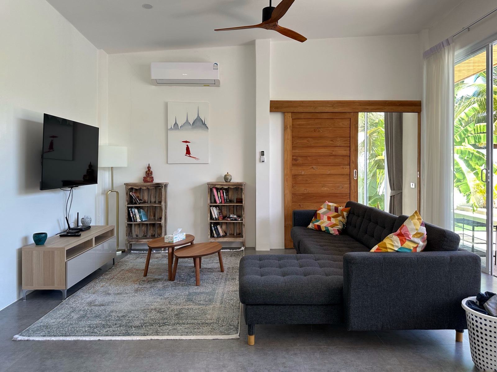 (SOLD) Comfortable 3 Bedroom Garden Pool Villa in Bophut for sale