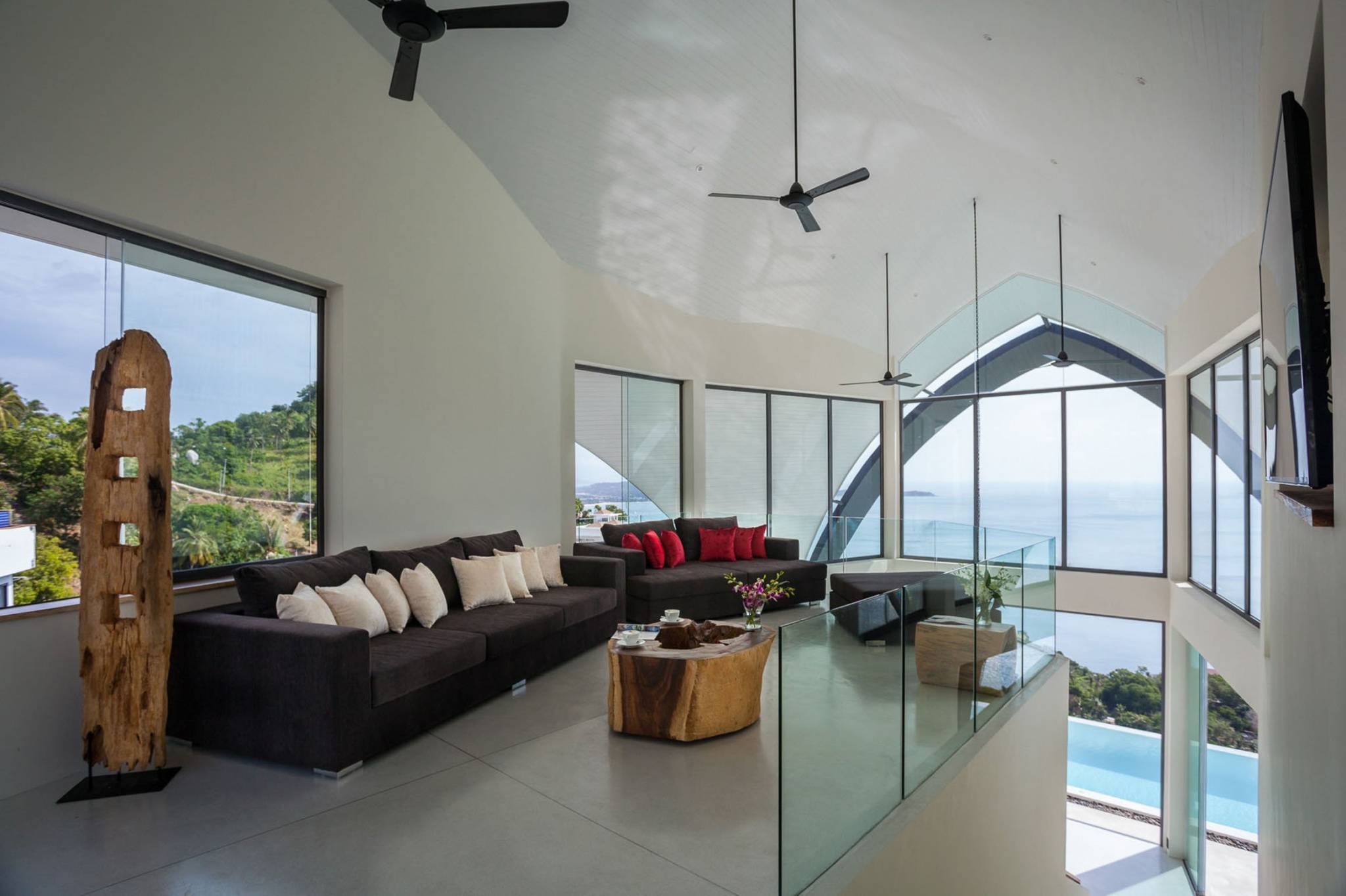 Sky Dream Villa - premium panoramic sea view villa for sale in Chaweng Noi