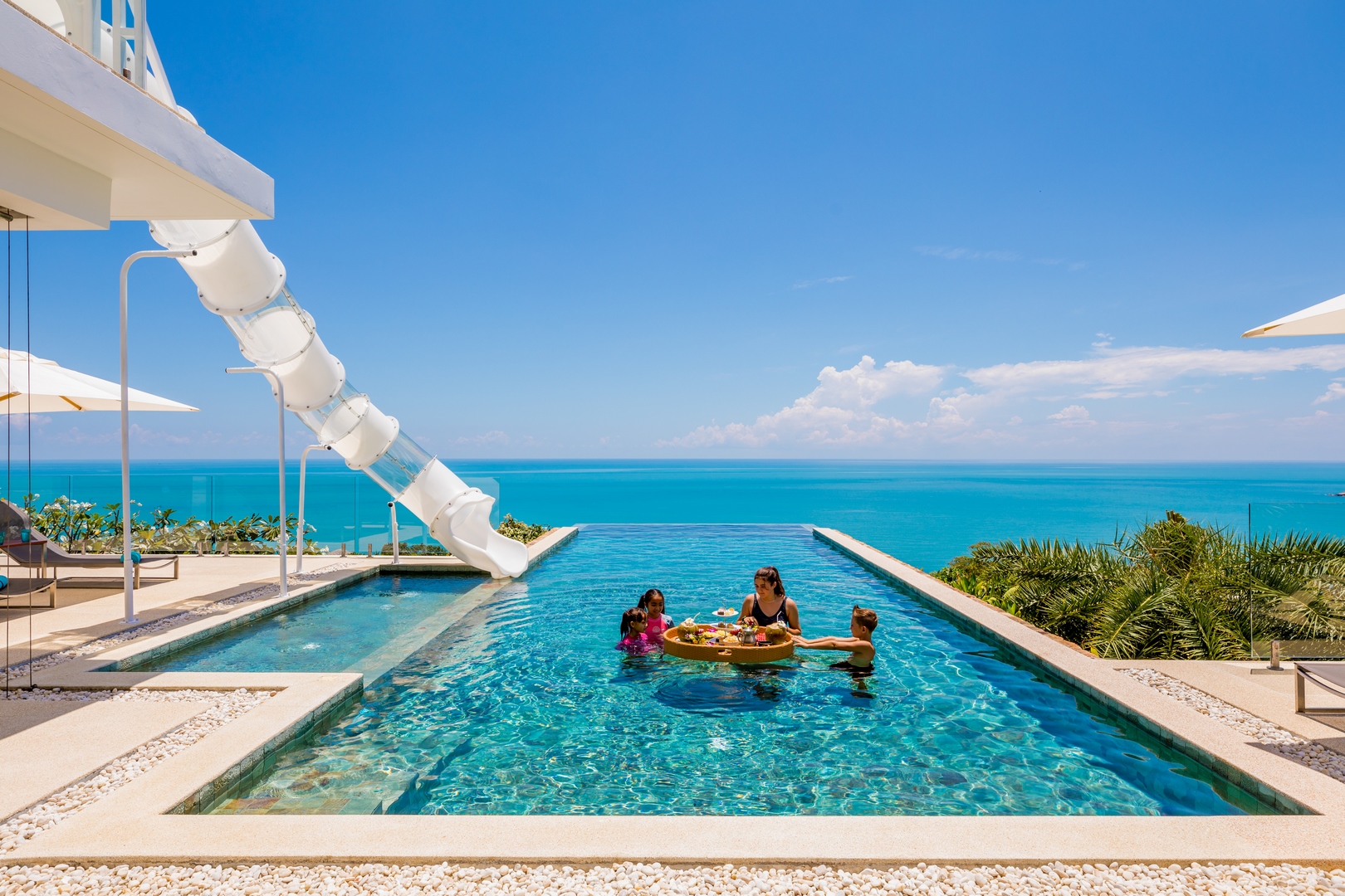 Villa Turquoise – Luxury 4 Bedroom Seaview Villa in North Chaweng for sale