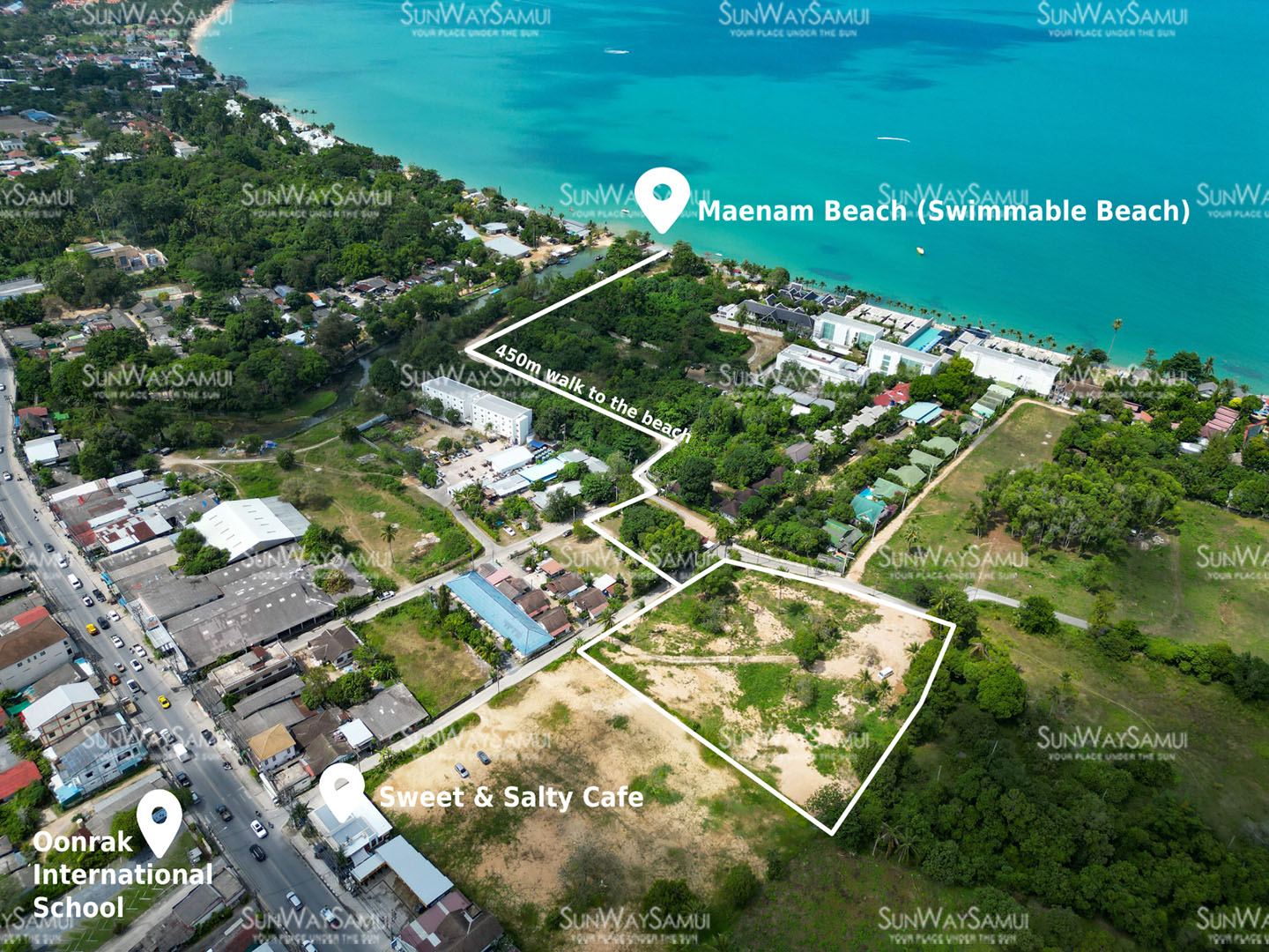 Pacific Noma – Beachside 4 to 5 Bedroom Garden Pool Villa in Maenam: Pacific Noma – Beachside 4 to 5 Bedroom Garden Pool Villa in Maenam