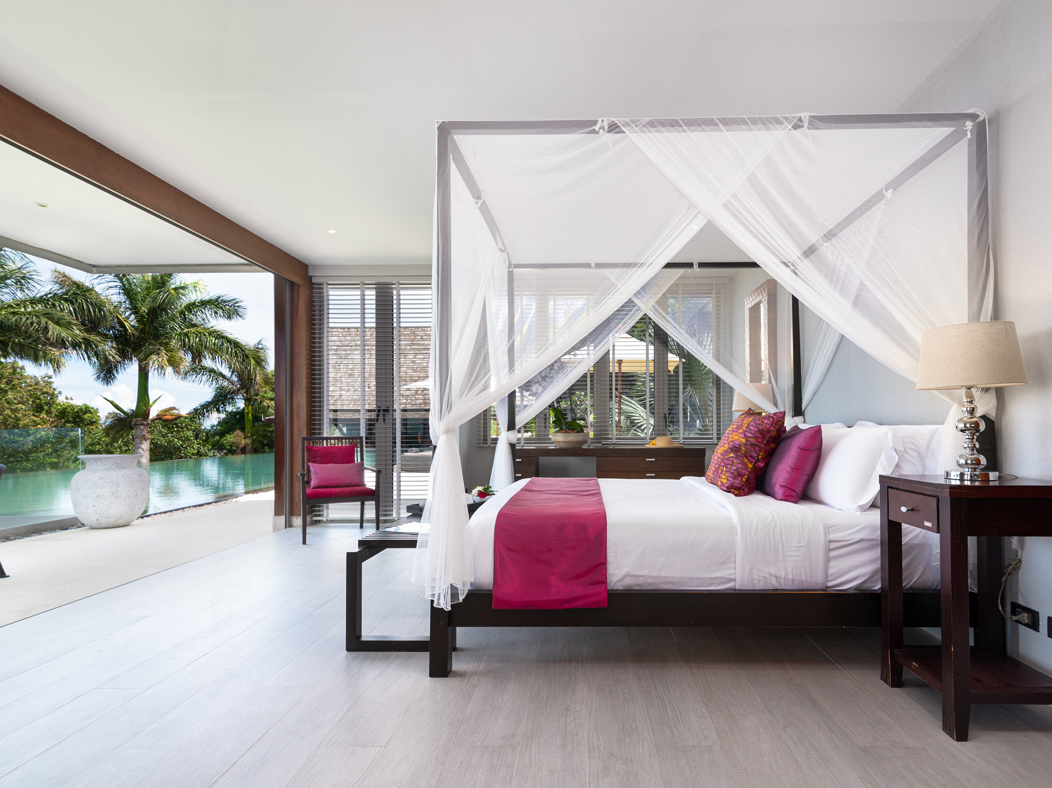 Villa Suralai - Modern Thai 6 Bedroom Seaview Pool Villa in Bophut for sale: Villa Suralai - Modern Thai 6 Bedroom Seaview Pool Villa in Bophut for sale