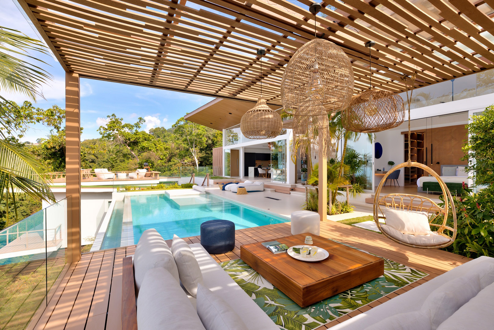 (SOLD) Pacific Palisade - Contemporary Tropical 4 Bedroom Seaview Pool Villas in Bang Por 