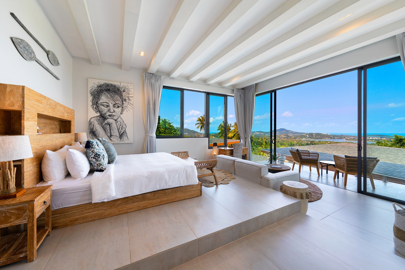 Villa Asi – Astonishing 6 Bedroom Seaview Pool Villa in Chaweng for sale