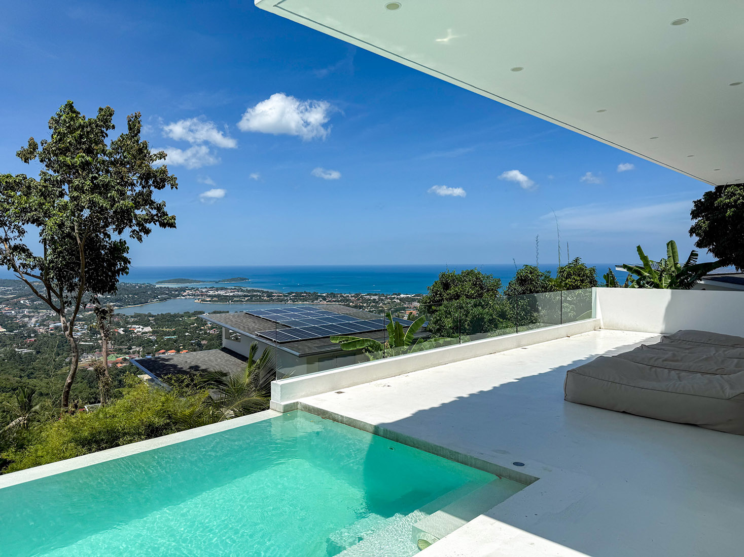 (PRICE REDUCED!) Villa Cocohill - Minimalist 3 Bedroom Seaview Pool Villa in Chaweng for sale