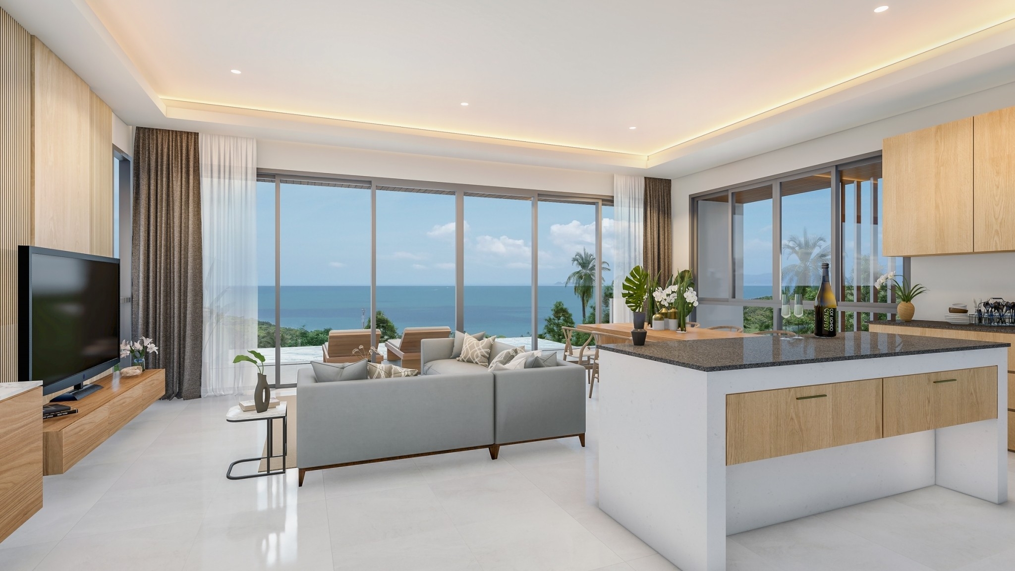 Paragon Phase 2 - 3 Bedroom Seaview Pool Villa in Fishermen’s Village for sale
