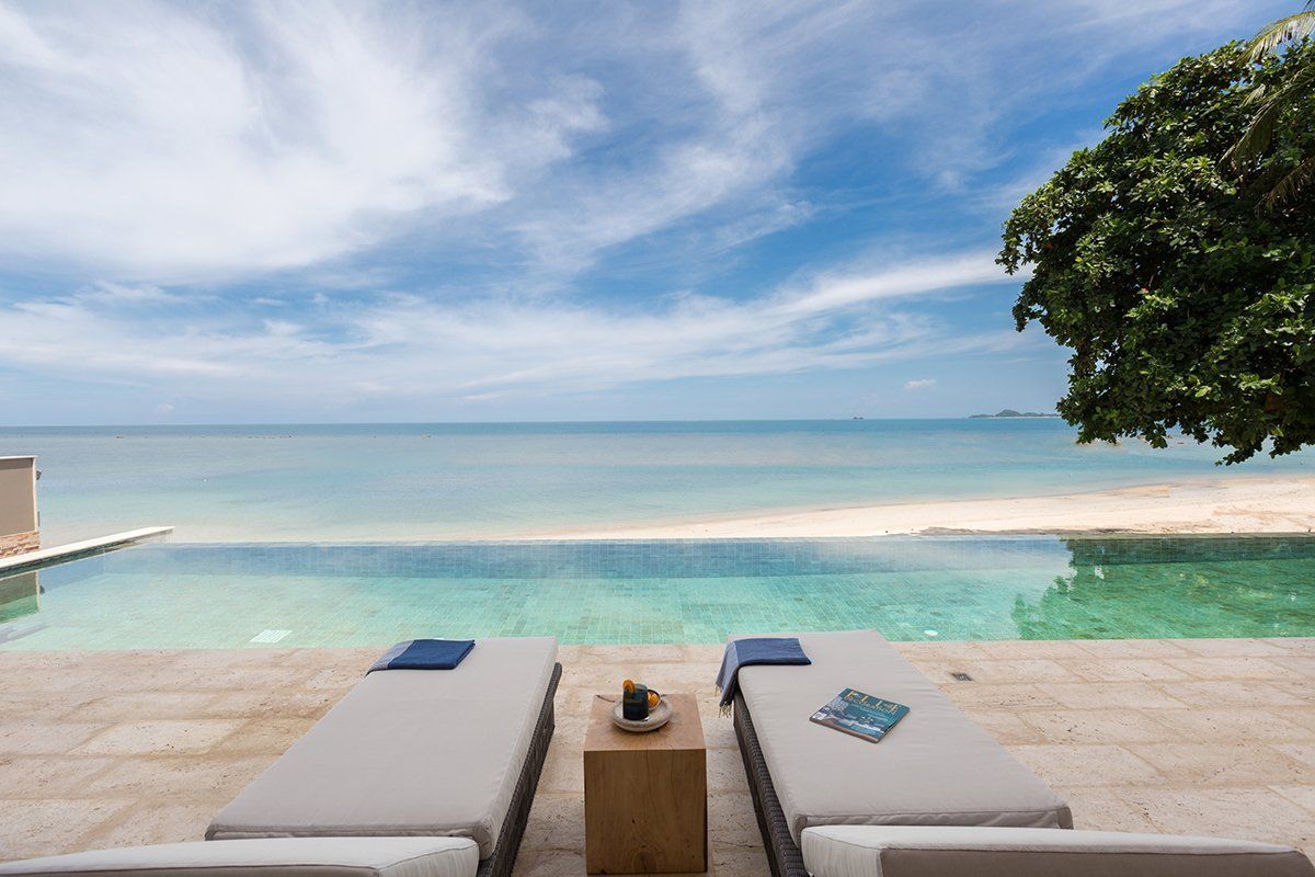 (SOLD) Villa Kirana by Pavana – Luxurious 6 Bedroom Beachfront Villa in Laem Sor for sale