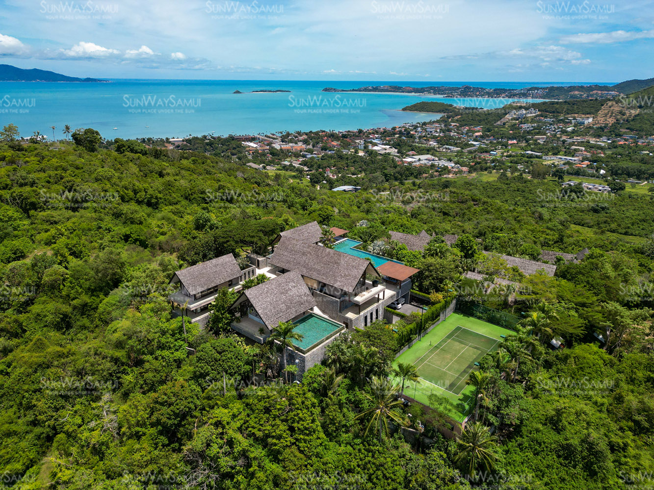 Panacea Retreat – Jewel Villa with Unrivaled 360° Panoramic Views in Bophut for sale: Panacea Retreat – Jewel Villa with Unrivaled 360° Panoramic Views in Bophut for sale