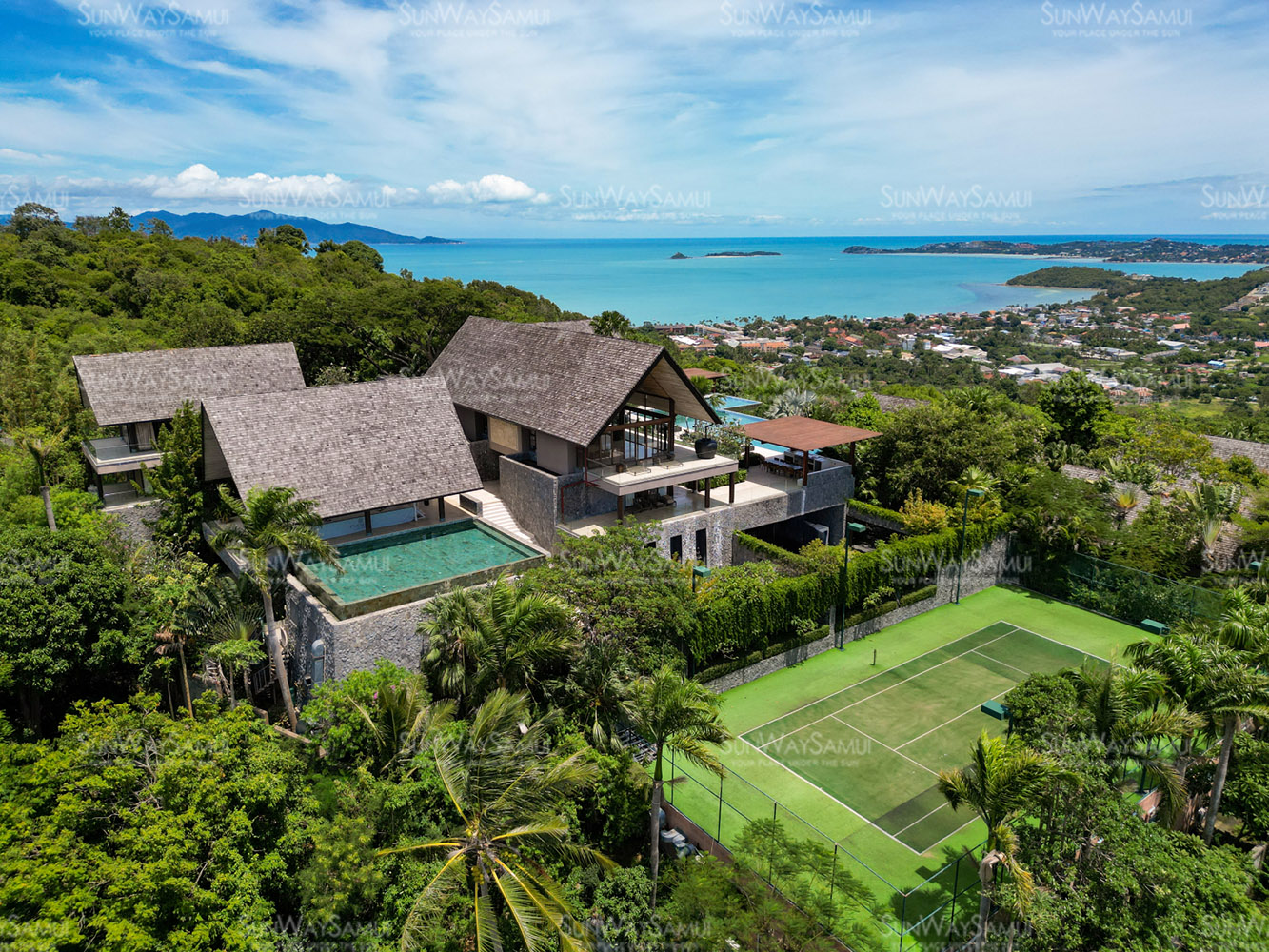 Panacea Retreat – Jewel Villa with Unrivaled 360° Panoramic Views in Bophut for sale: Panacea Retreat – Jewel Villa with Unrivaled 360° Panoramic Views in Bophut for sale