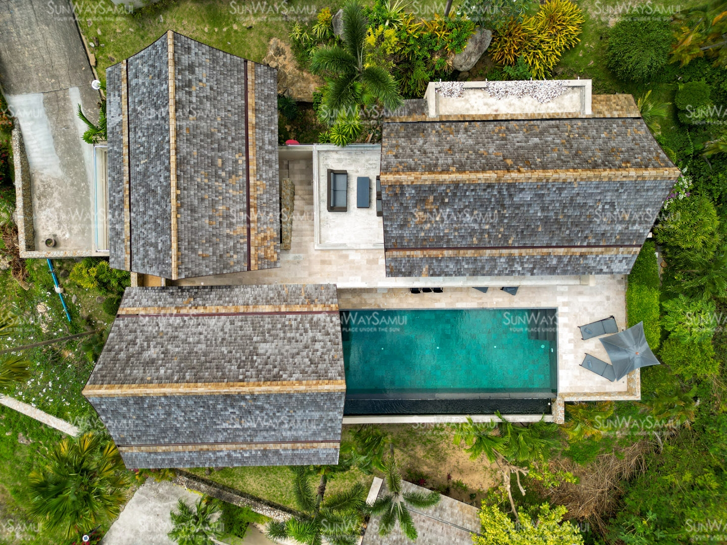 Rockwater Villa Enam – Timeless 4+1 Bedroom Seaview Pool Villa in Chaweng Noi: Rockwater Villa Enam – Timeless 4+1 Bedroom Seaview Pool Villa in Chaweng Noi