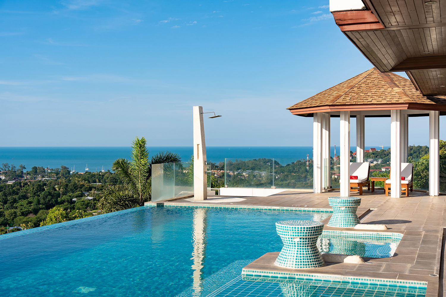 (PRICE REDUCED!) Narai Kiri Villa – Spacious 5 Bedroom Seaview Pool Villa in Plai Laem for sale