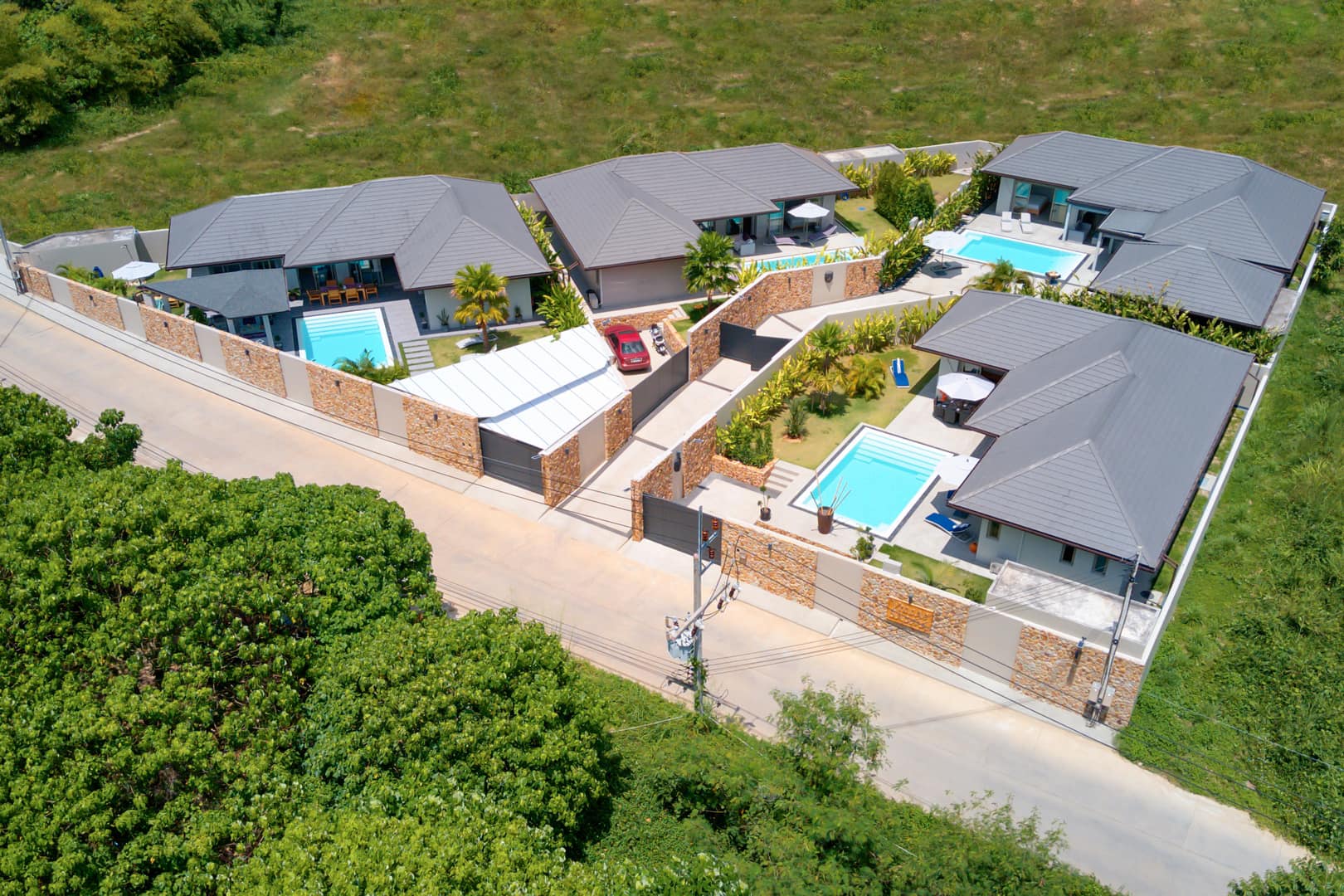 (SOLD) Villa Saona 1 – Chic 3 Bedroom Pool Villa in Lamai for Sale