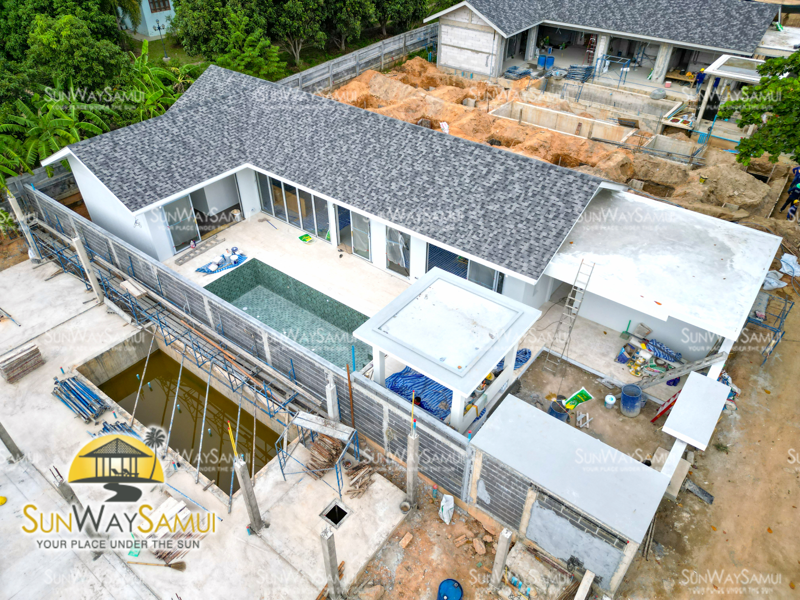 The Hideaway Phase 2 - Premium 3 Bedroom Garden Pool Villa in Bophut for sale 