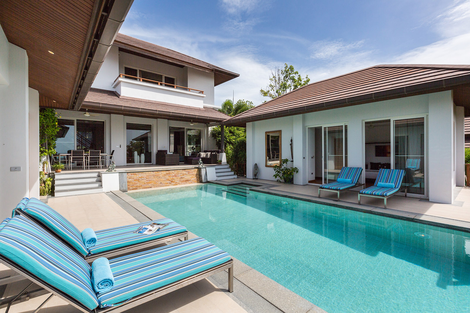 Exclusive 3 Bedroom Seaview Pool Villa in Choeng Mon for Sale: Exclusive 3 Bedroom Seaview Pool Villa in Choeng Mon for Sale