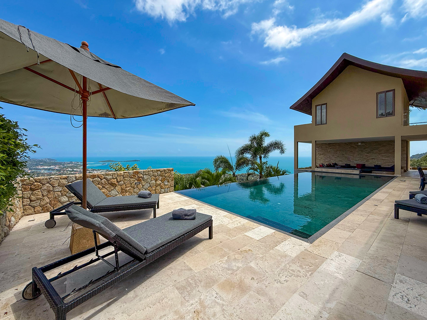 Rockwater Villa Enam – Timeless 4+1 Bedroom Seaview Pool Villa in Chaweng Noi: Rockwater Villa Enam – Timeless 4+1 Bedroom Seaview Pool Villa in Chaweng Noi