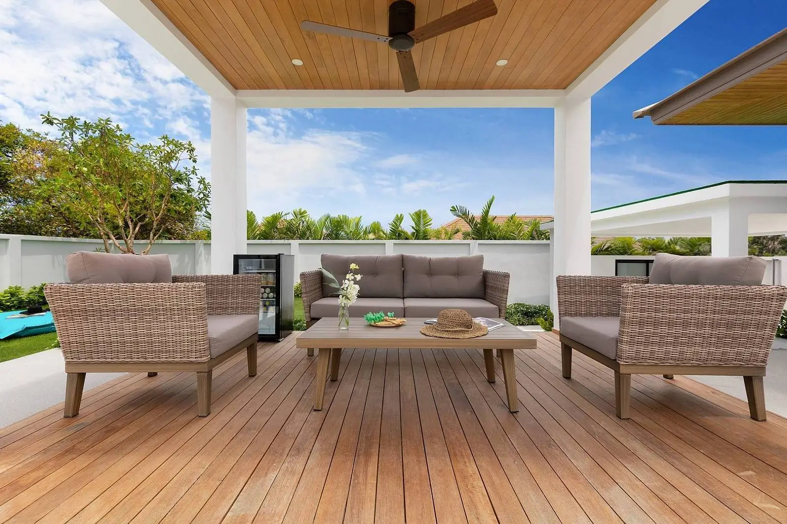 Villa Paradise - 3 Bedroom Garden Pool Villa with Garden in Sunway Villas, Choeng Mon (B3): Villa Paradise - 3 Bedroom Garden Pool Villa with Garden in Sunway Villas, Choeng Mon (B3)