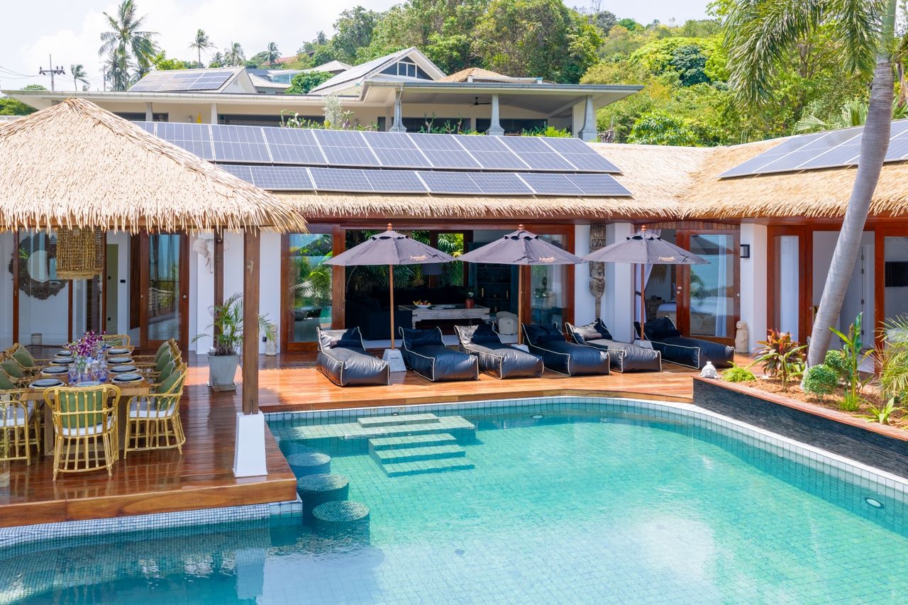 Authentik Villa – Balinese 5 Bedroom Seaview Pool Villa in Bophut: Authentik Villa – Balinese 5 Bedroom Seaview Pool Villa in Bophut