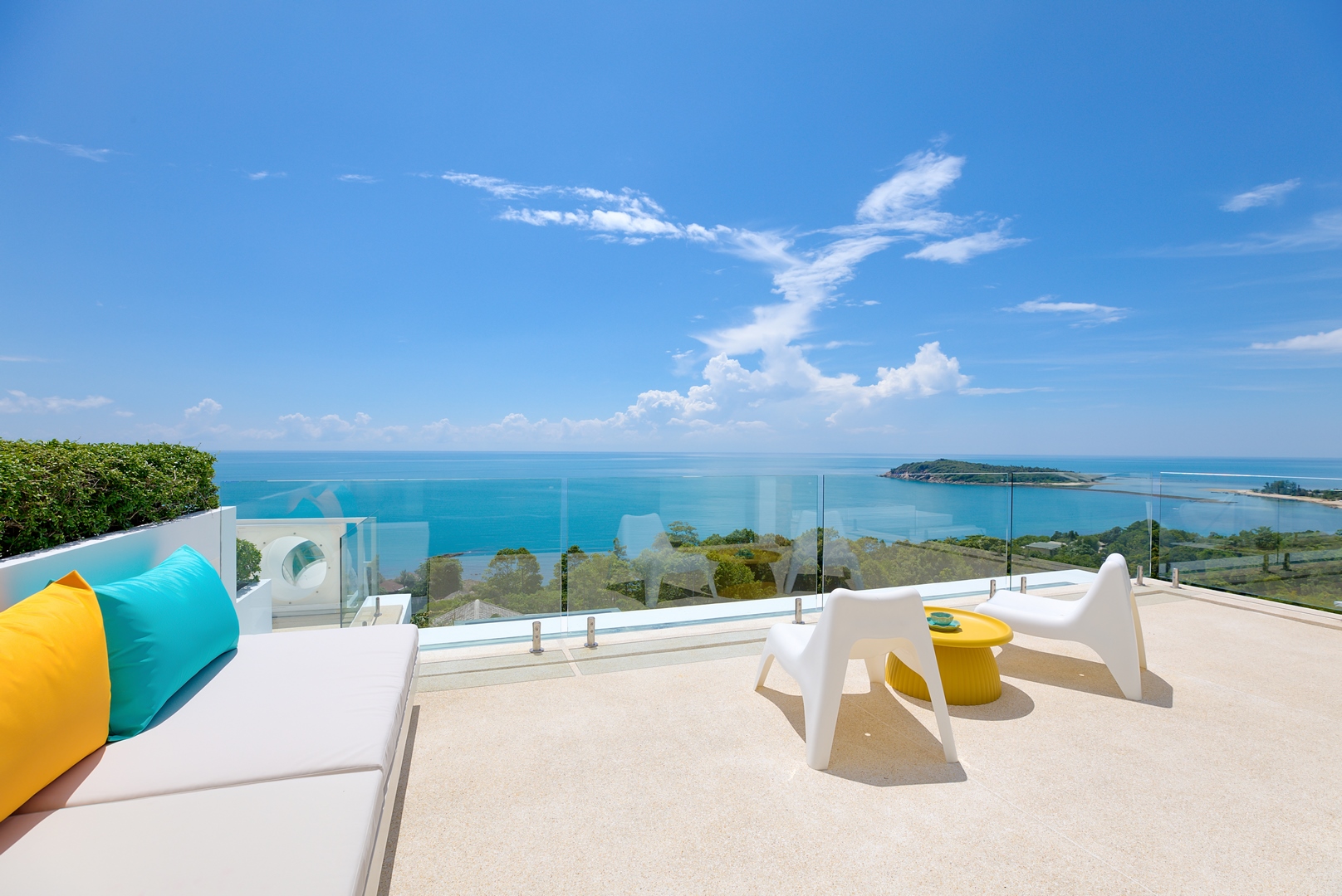 Villa Turquoise – Luxury 4 Bedroom Seaview Villa in North Chaweng for sale