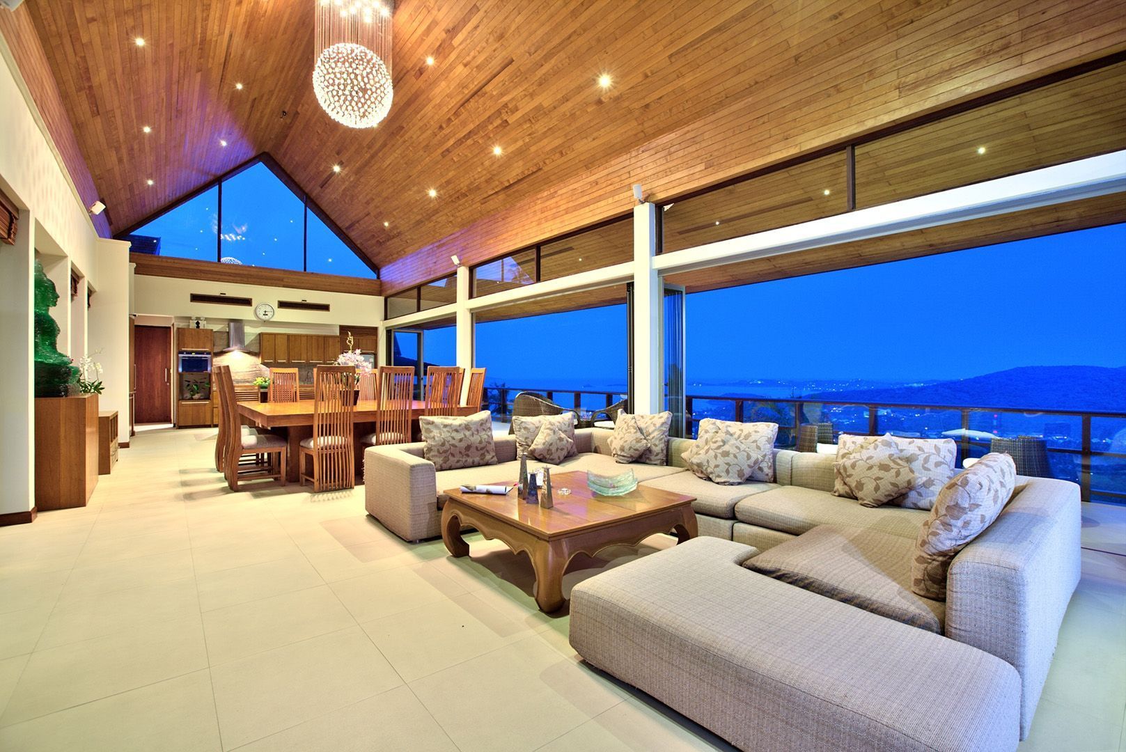 Luxurious 5 bedrooms sea view villa in Bophut Hills : Luxurious 5 bedrooms sea view villa in Bophut Hills for sale