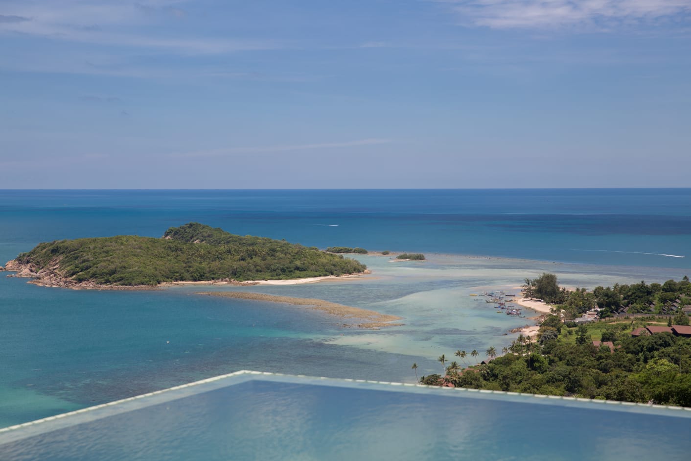 The Landmark - Spectacular 4 Bedroom Seaview Pool Villa in North Chaweng for sale