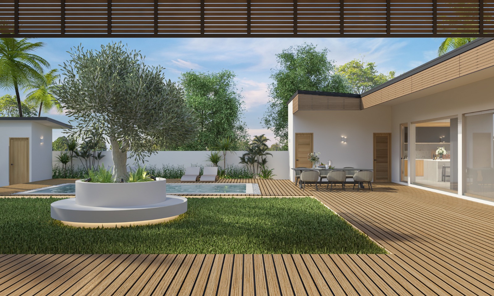 Sunny Retreat – 3 Bedroom Garden Pool Villas Near Fisherman’s Village for sale