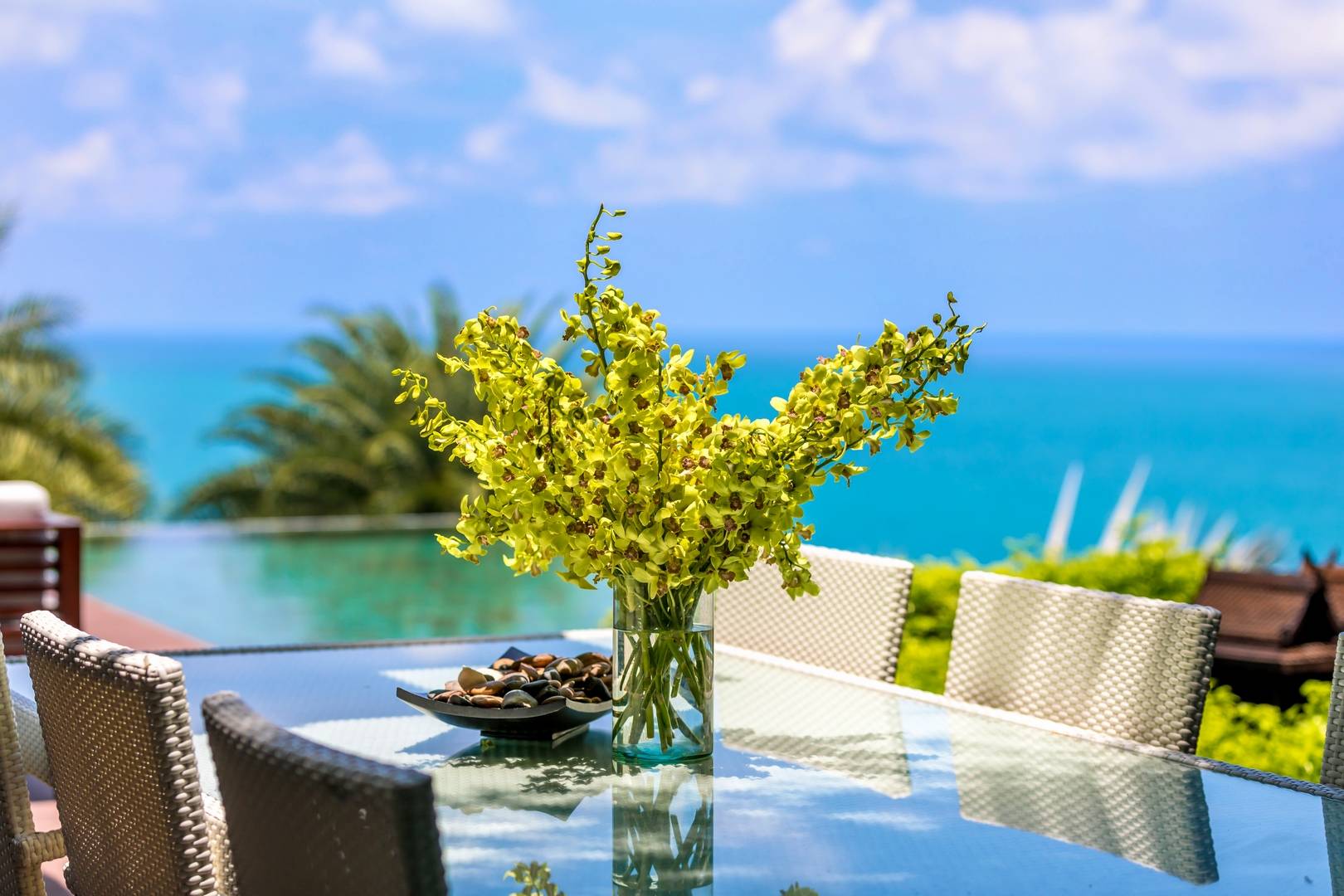 Napa Villa - Contemporary 4 Bedroom Seaview Pool Villa in North Chaweng for sale