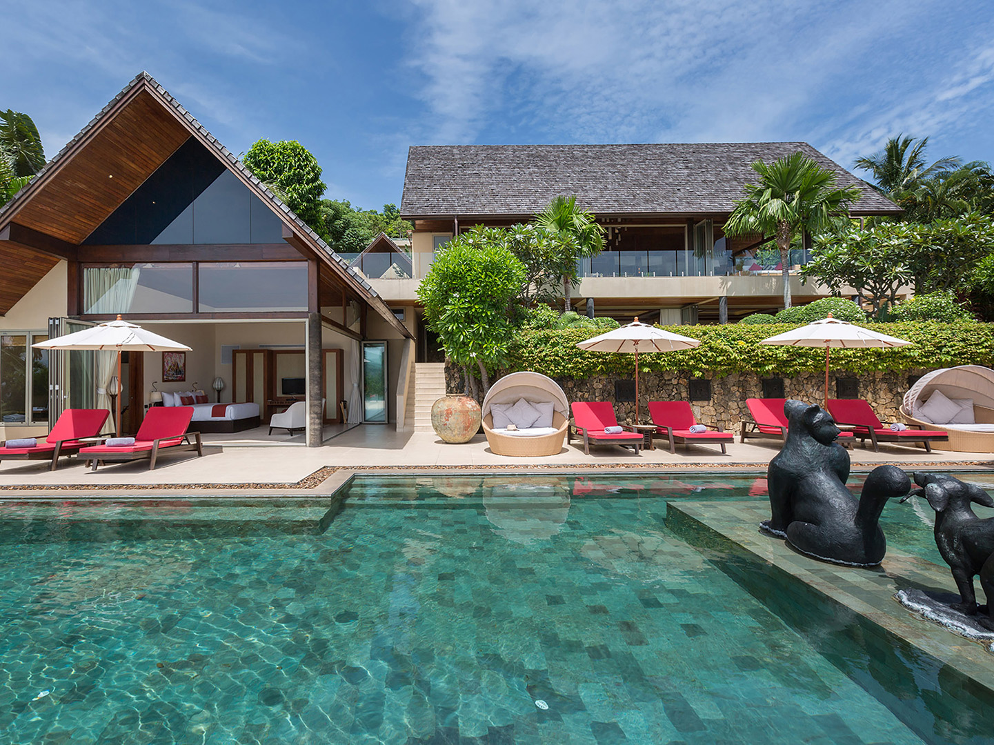 Panacea Retreat – 4 to 5 Bedroom Seaview Pool Villa in Bophut for sale