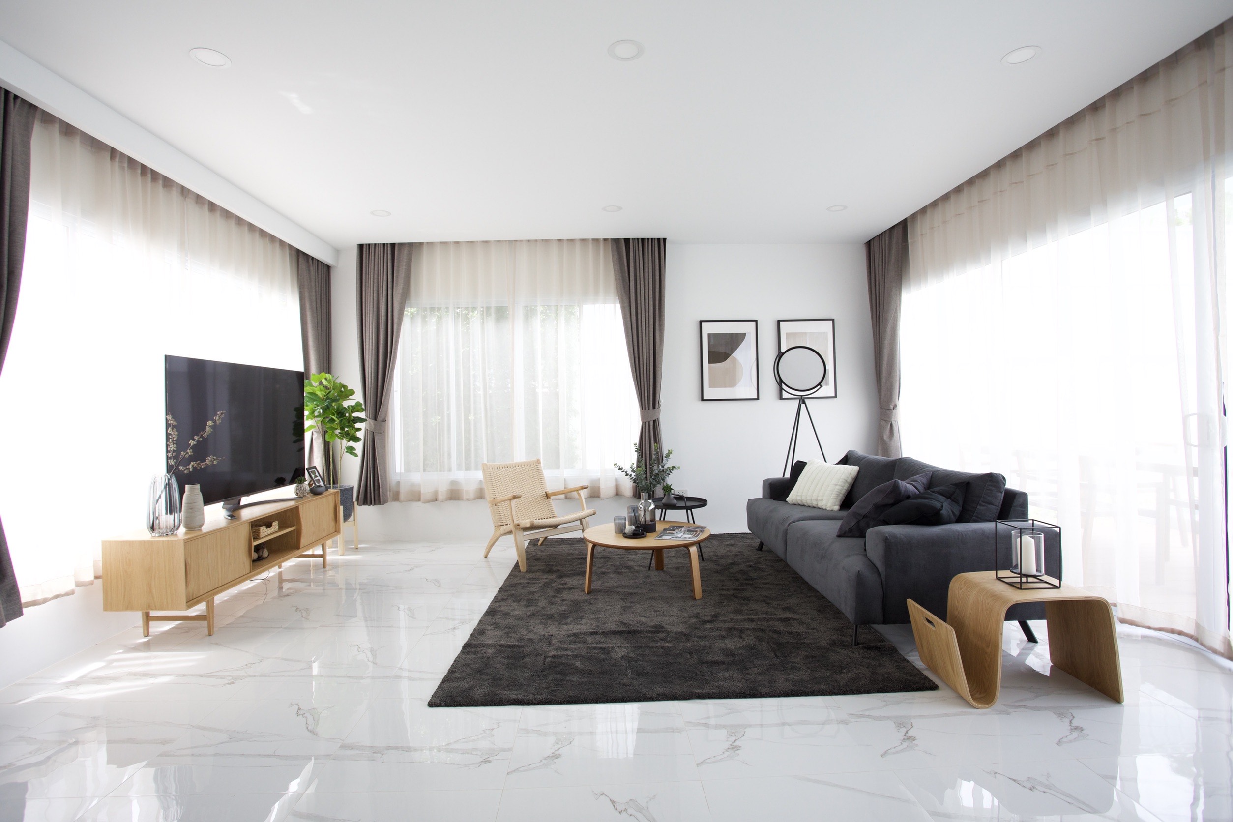 (SOLD) Nordic 3 Bedroom Garden Pool Villa in Bangrak for sale