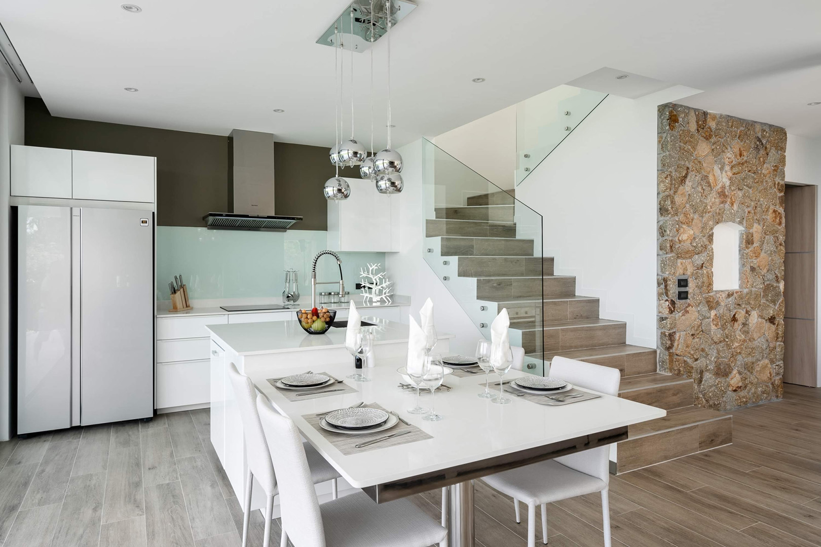 Sophisticated 3+1 Bedroom Seaview Pool Villa in Bophut for Sale