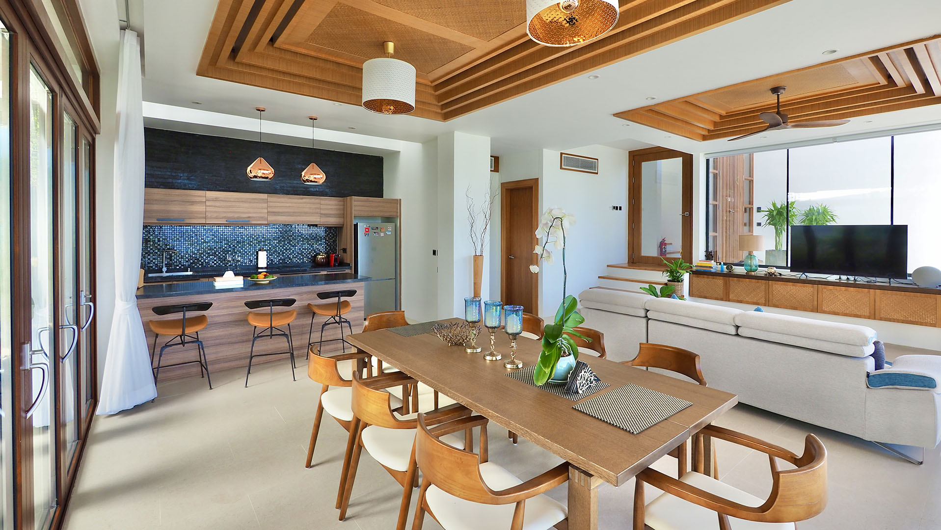 (PRICE REDUCED!) Darika Residence A3 - Deluxe 4 Bedroom Seaview Pool Villa in Bang Por for sale