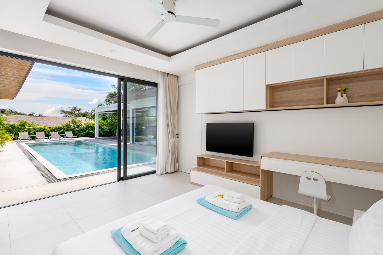 Hideaway Villa - Spacious 3 Bedroom Garden Pool Villa with Garden in Sunway Villas, Choeng Mon (A4) : 3 bedroom Villa A4 for sale in Sunway Villas, Choengmon Beach