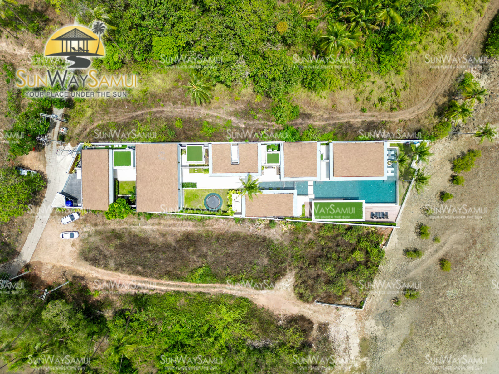 Villa Sea Renity - Ultra-Luxury 7 Bedroom Beachfront Villa in Laem Sor for Sale