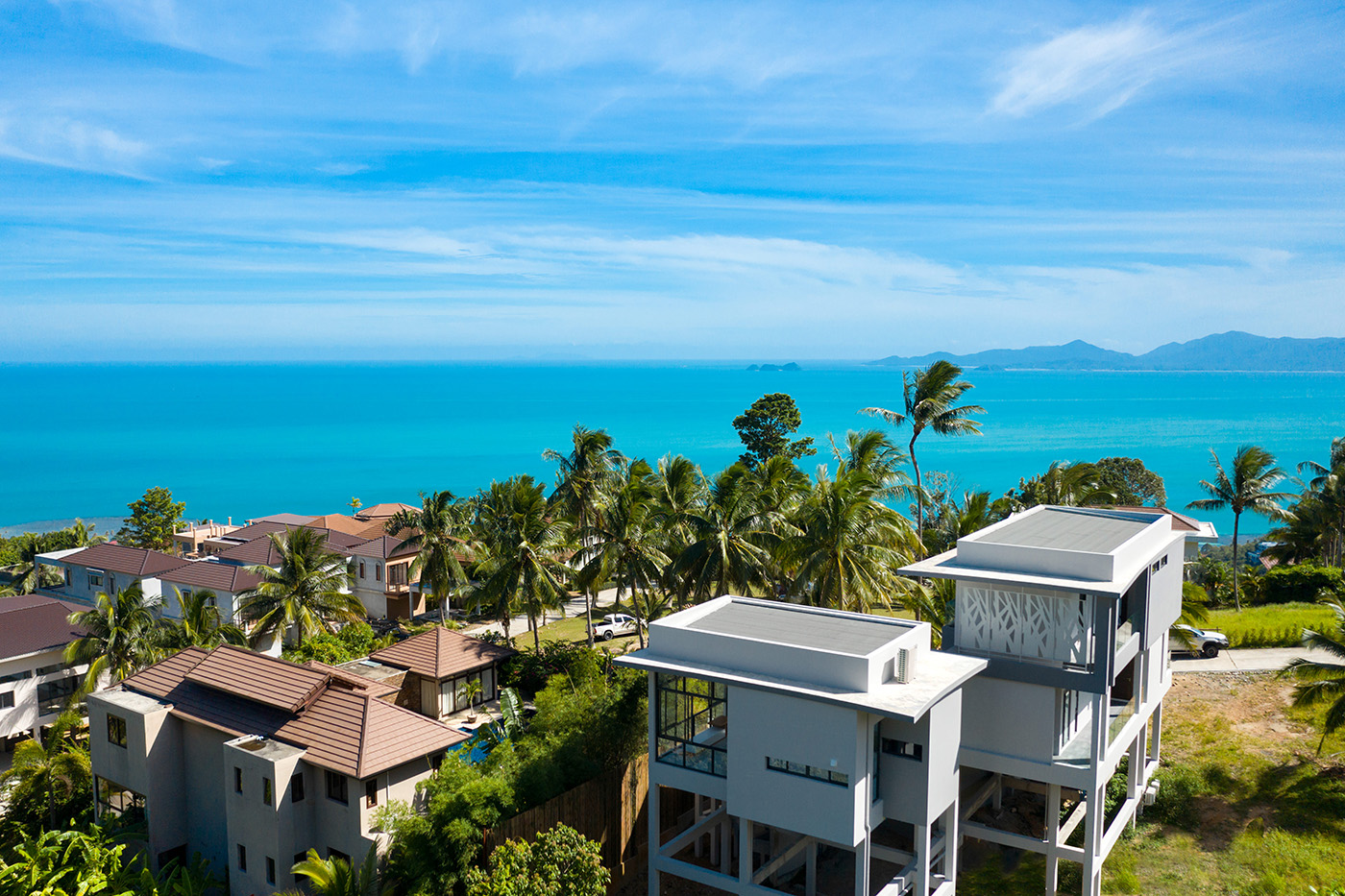 Spanking-New 4 Bedroom Seaview Pool Villa in Bang Por for sale