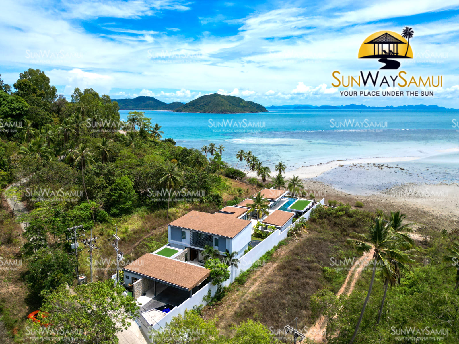 Villa Sea Renity - Ultra-Luxury 7 Bedroom Beachfront Villa in Laem Sor for Sale