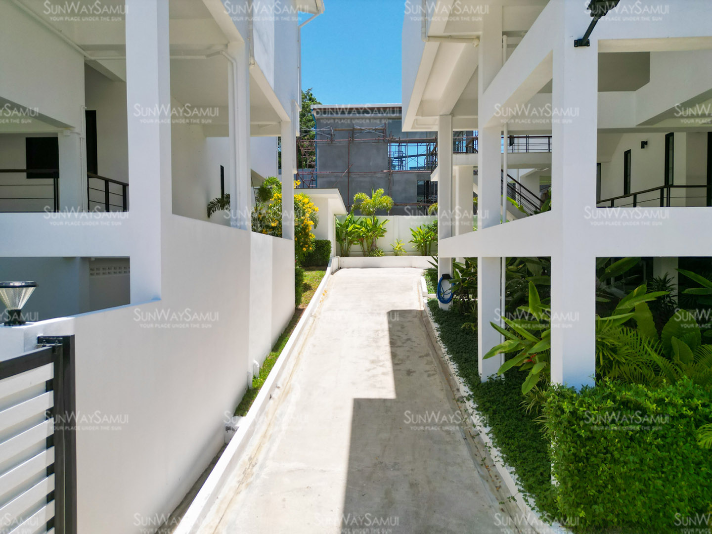 Villa Gabriela – Duplex Beachside Pool Villa with Partial Sea View in Choengmon for Sale