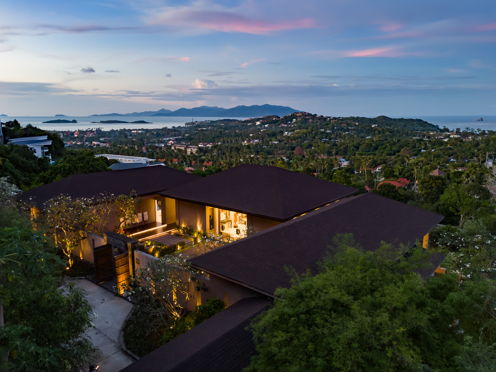 (PRICE REDUCED!) Villa Michaela – Spectacular 5 Bedroom Seaview Pool Villa in Plai Laem for sale