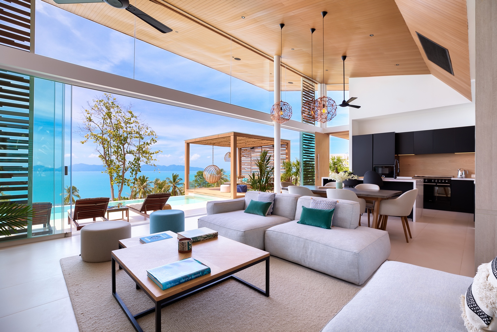 (SOLD) Pacific Palisade - Contemporary Tropical 3 Bedroom Seaview Pool Villas in Bang Por 