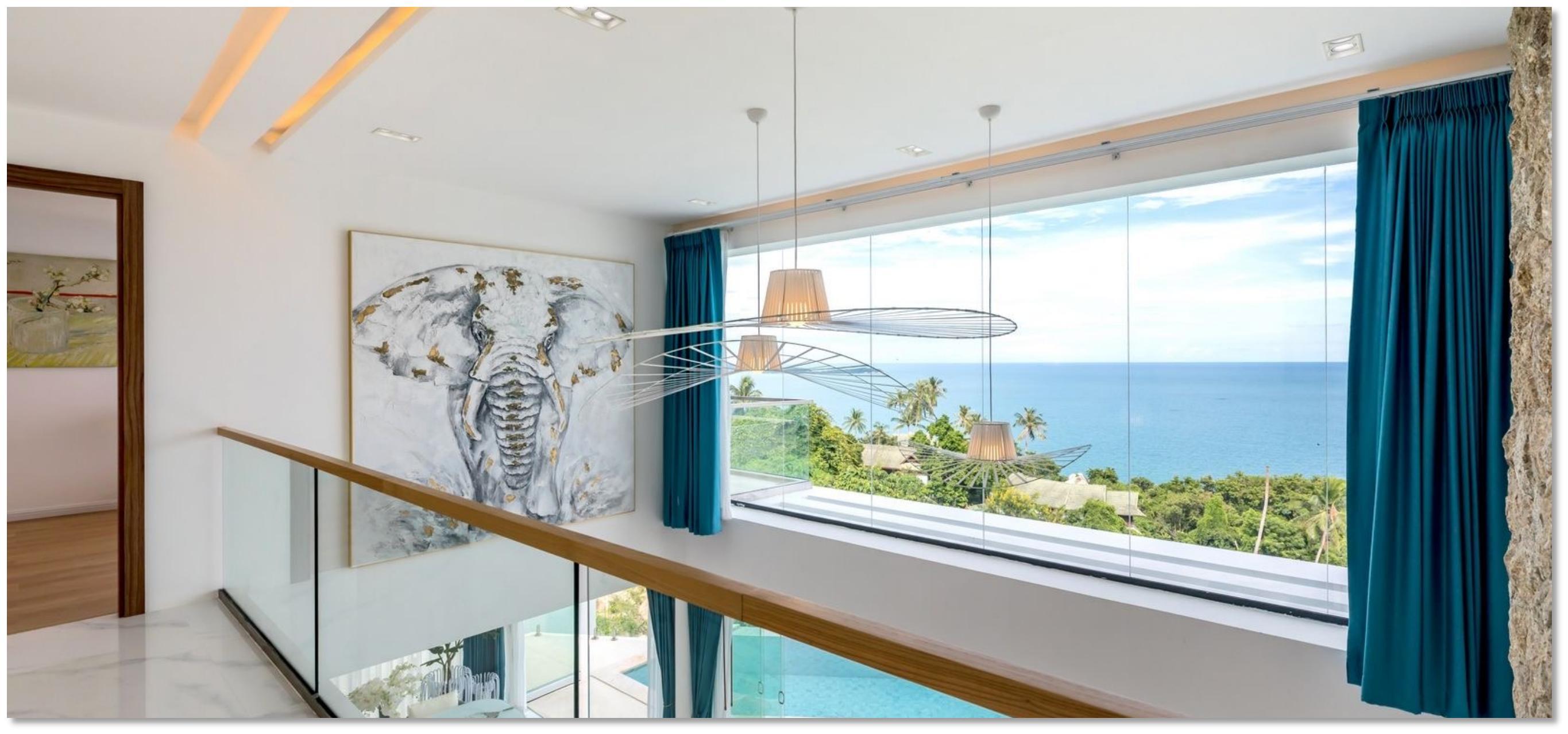 The Wave 2 - Urbane 5 Bedroom Seaview Pool Villa in Chaweng Noi for sale