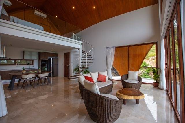 Award Winning Design Seaview Villa for Sale at Chaweng Noi: Award Winning Design Seaview Villa for Sale at Chaweng Noi