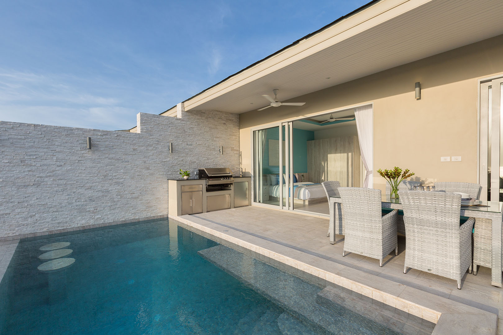 Villa Ambience – 3 Bedroom Semi-Detached Seaview Pool Villa in Choengmon for sale: Villa Ambience – 3 Bedroom Semi-Detached Seaview Pool Villa in Choengmon for sale